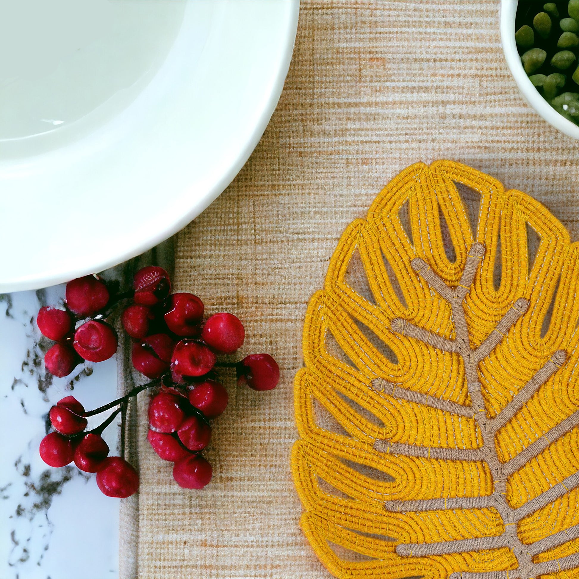 Amazonia Yellow Wambe Fruit Bowl