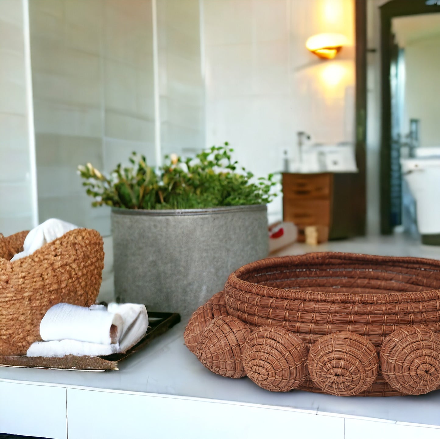 Amazonia Single Layer Buriti Basket