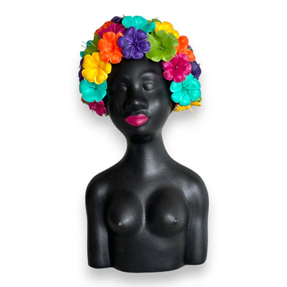 Palenquera Flower Rainbow Sculpture