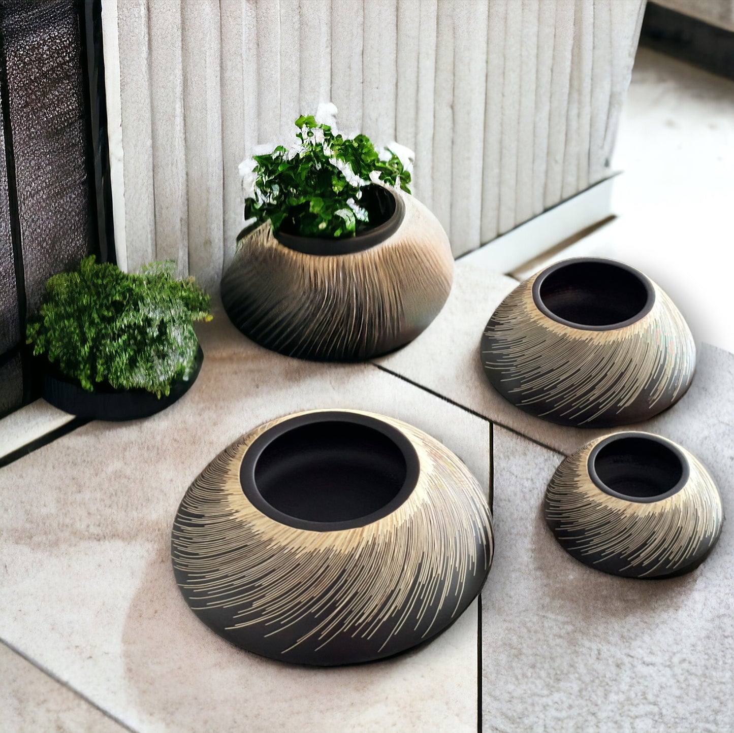 Bombo Spiral Tamo 3 Bowl Set