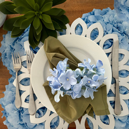 Caoba Hydrangea Placemat