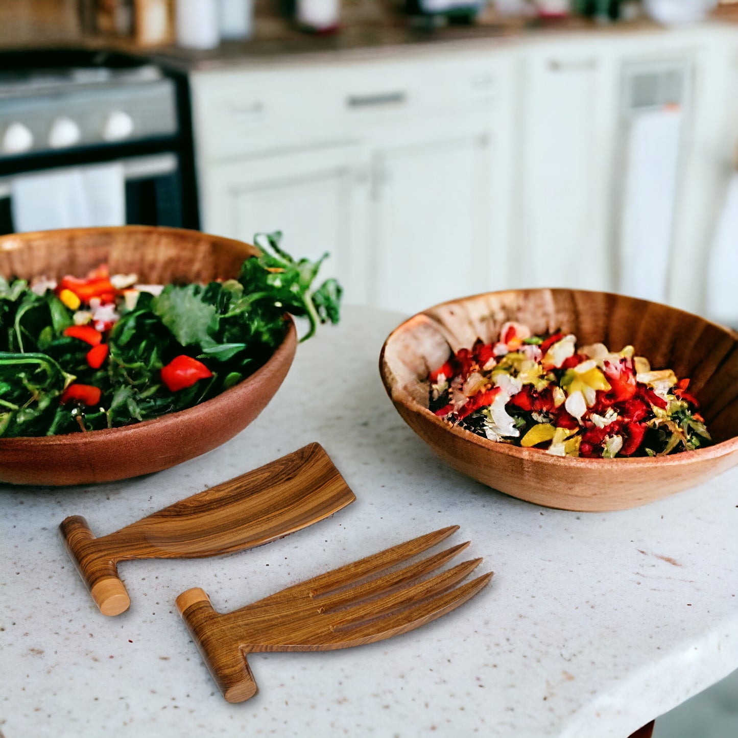 Lara Salad Serving Set