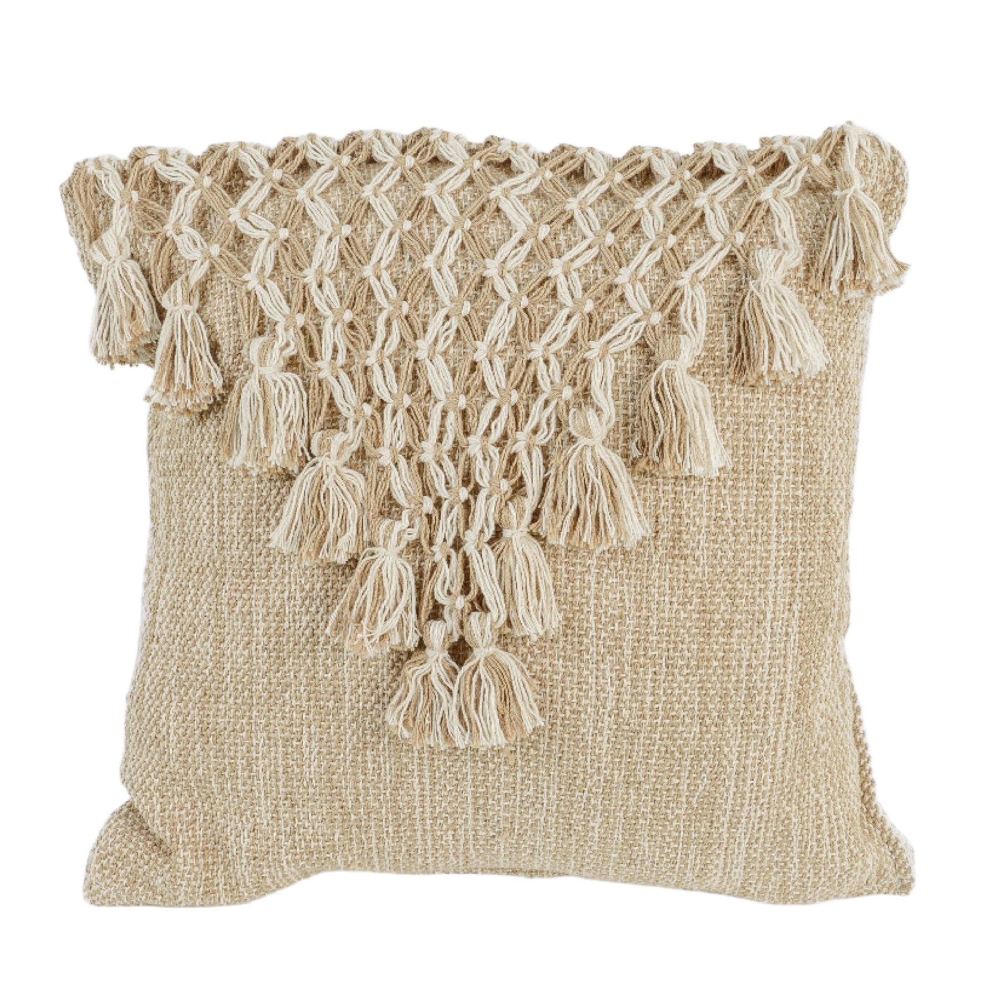 Tintorero Beige Pillow Cover