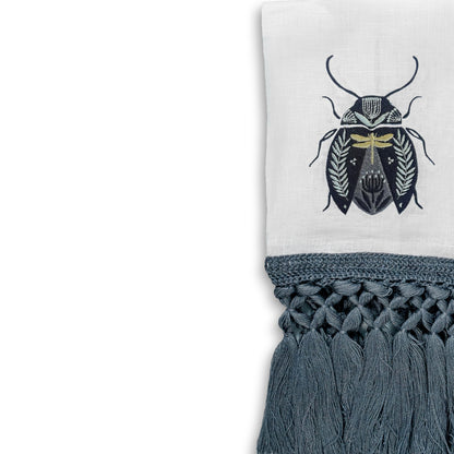 Toa Black Beetle Hand Towel