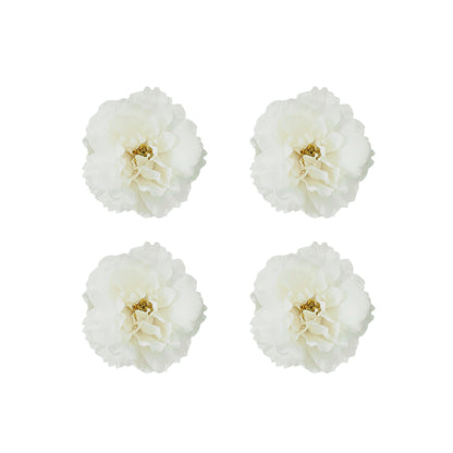 Caoba White Carnation Coaster